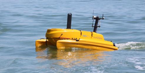 BioCam 3D seafloor imaging system deployed from the Autosub 600